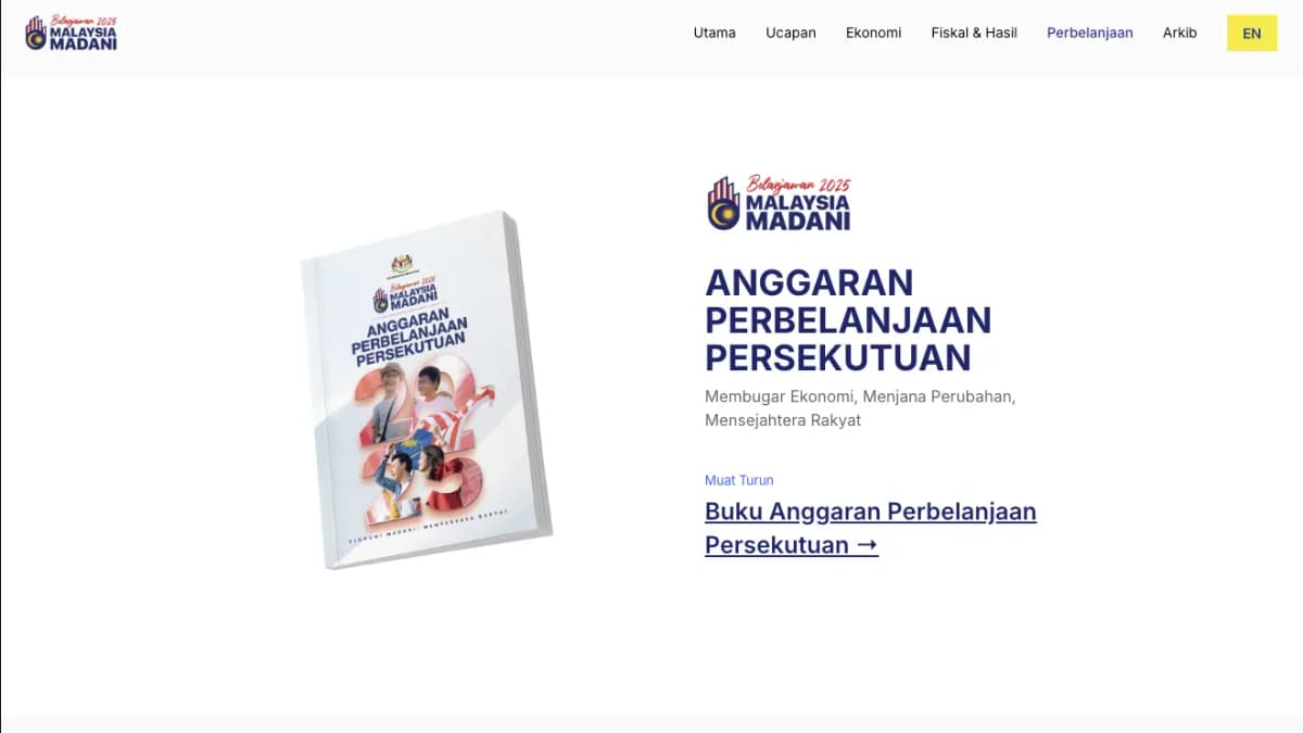 Buku Belanjawan 2025